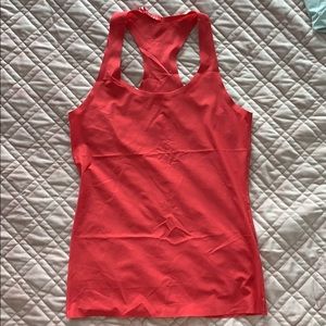 Spanx coral racerback tank